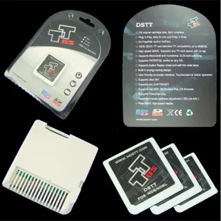 DSTT kaartje voor Nintendo Ds en Ds lite