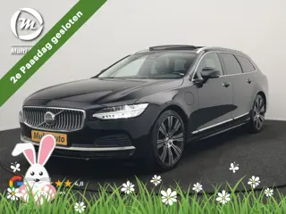Volvo V90 T8 AWD Inscription Exclusive PHEV 394pk Dealer O.H. | Panodak | Head Up | Adaptive Cruise 