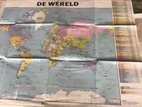 Atlas kaarten 48 stuks in glanzend A4 formaat TOP