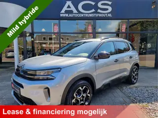Citroën C5 Aircross 1.2 Hybrid 136 Max | Automaat | Ad. cruise | Dodehoek | Leder | Fabr.garantie!