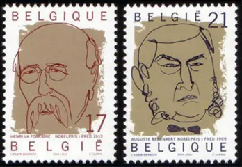Nobelprijs Peace-Beernaert-La Fontaine
