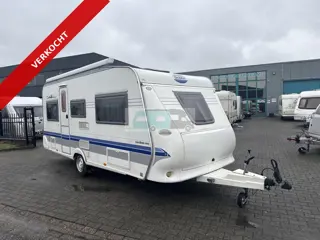 Hobby 495 UL Enkele bedden, mover, tent, luifel (bj 2005)