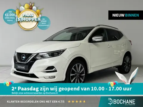 Nissan Qashqai 1.3 DIG-T Tekna + | BOSE-Audiosysteem | 360° Camera | Panoramadak | Leder | Trekhaak