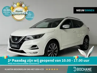 Nissan Qashqai 1.3 DIG-T Tekna + | BOSE-Audiosysteem | 360° Camera | Panoramadak | Leder | Trekhaak