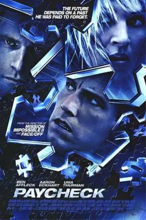 PAYCHECK filmposter.