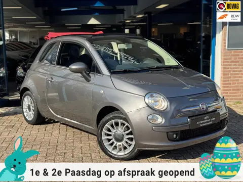 Fiat 500 C 1.2 Lounge Cabrio 2013 Grijs AIRCO APK NAP!