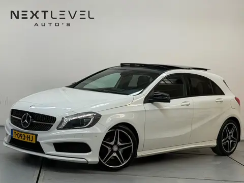 Mercedes-Benz A-klasse 200 Prestige AMG Line Pano Automaat Lederstoelen