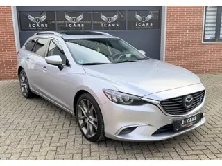 Mazda 6 Sportbreak 2.5 SkyActiv-G 192 GT-M 1e eig. Dealer onderhouden