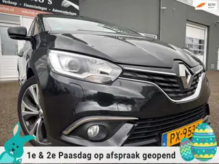 Renault Scénic 1.2 TCe Zen met parkeersensoren en half leer en navigatie en bluetooth telefoon / med