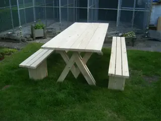Tuinset / picknickset tafel+banken