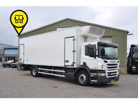 Scania P250 ECF BOX + TRS TWIN-COOL + DHOLLANDIA (bj 2013)
