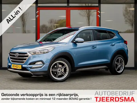Hyundai Tucson 1.6 T-GDi Comfort 180 PK | Trekhaak 1.900kg | Origineel NL | Stoelverwarming | Naviga