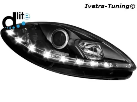**IVETRA-TUNING** D-Lite Koplampen Seat Leon 1P (Tot bj 2009