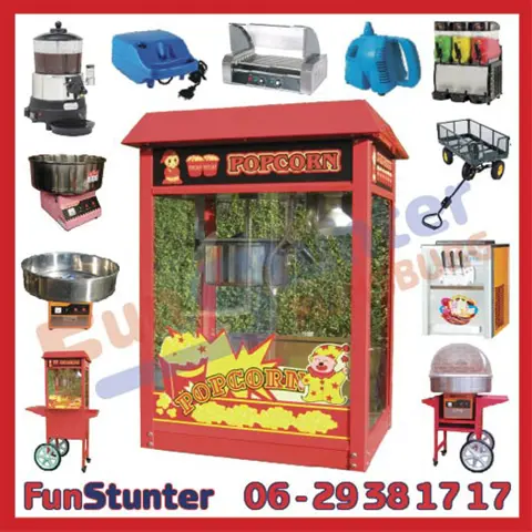 Nieuwe POPCORN MACHINES Goedkoopste aanbieder!