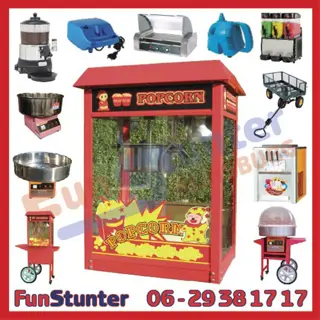 Nieuwe POPCORN MACHINES Goedkoopste aanbieder!