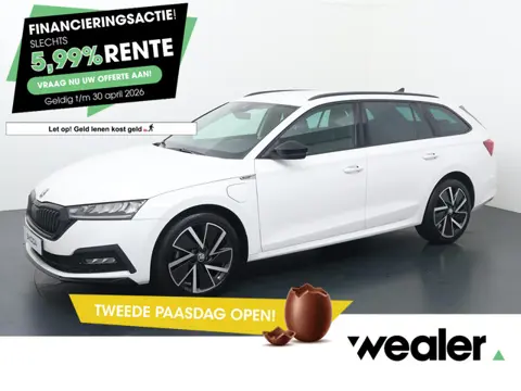 Skoda Octavia Combi 1.4 TSI iV PHEV Sportline | 204 PK | SoH 91% |  Adaptive cruise control | Head u