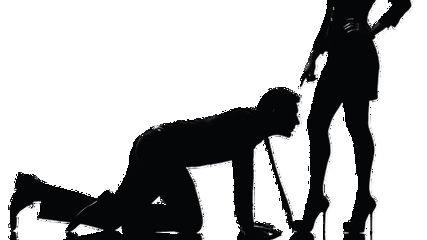 Kom je melden, slaaf!