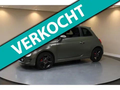 Fiat 500 0.9 TwinAir Turbo Sport *68.000Km!* Mat groen|Cruise|500s|NAP