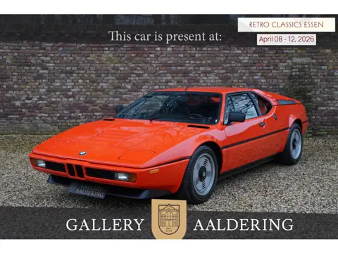 BMW M1 "Factory Test Car - No.3 built by factory" Third M1 built and the first for use on public roa