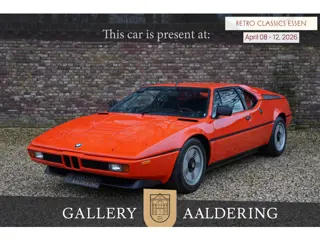 BMW M1 "Factory Test Car - No.3 built by factory" Third M1 built and the first for use on public roa