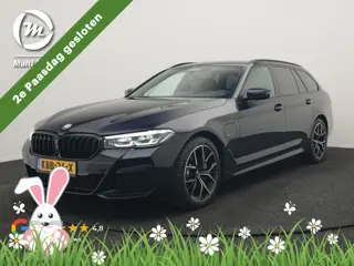 BMW 5 Serie Touring 530e M Sport PHEV 293pk Dealer O.H | Trekhaak af fabriek | Adaptive Cruise | 19"