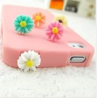 Bloem / madeliefje anti dust plug NIEUW