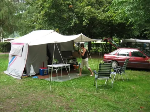 Vouwwagen raclet corail in goede staat