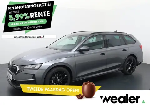 Škoda Octavia Combi First Black Styling Pakket 1.5 TSI DSG | Automaat | Navigatie | Adaptieve cruise