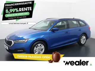 Skoda Octavia Combi 1.0 e-TSI Ambition | 110 PK | Automaat | Trekhaak wegklapbaar | Apple Carplay/An