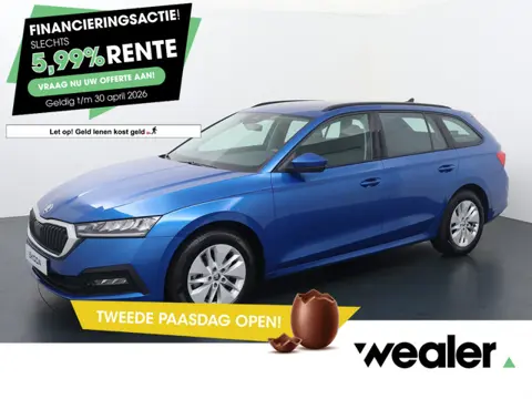 Skoda Octavia Combi 1.0 TSI Ambition | 110 PK | Trekhaak wegklapbaar | LED verlichting | Navigatiesy