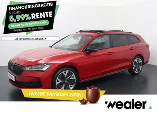Skoda Superb Combi 1.5 TSI PHEV Sportline Business | 204 PK | SoH 100% | Trekhaak wegklapbaar | Pano
