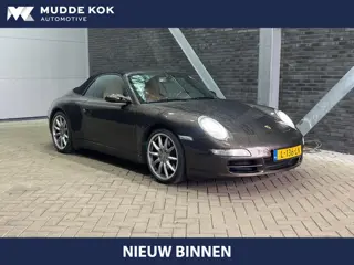 Porsche 911 Cabrio 3.8 Carrera 4S 997.2 | Handgeschakeld | Macadamia Metallic | Memory | 19 inch
