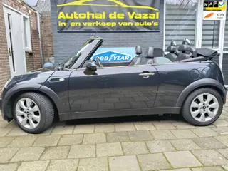 Mini Mini Cabrio 1.6 Cooper Chili, NW Koppeling vol leer parkeersensoren harman /kardon NW APK