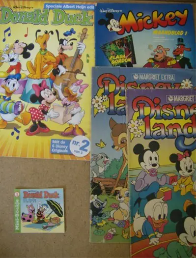 Disney - donald duck , mickey , oom dagobert