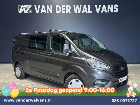 Ford Transit Custom 2.0 TDCI 131pk L2H1 Dubbele Cabine Euro6 Airco | 6-Zits | Camera | LED | Apple C