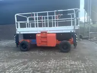 Hoogwerker schaarhoogwerker haulotte h12sx ruw terein