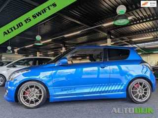 Suzuki Swift 1.6 Sport|Schroefveren|Fox uitlaat|Sparco velgen