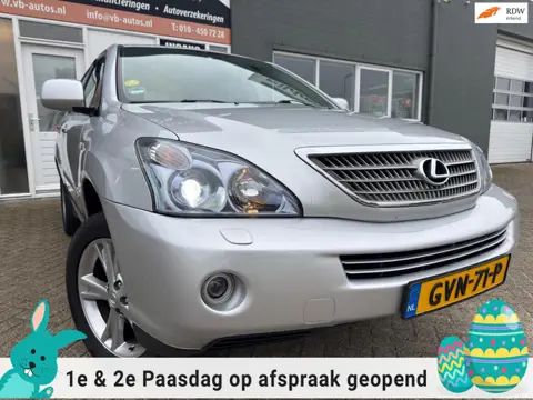 Lexus RX 400h met leer en achteruitrijcamera en elec. kantel dak en navigatie en bluetooth
