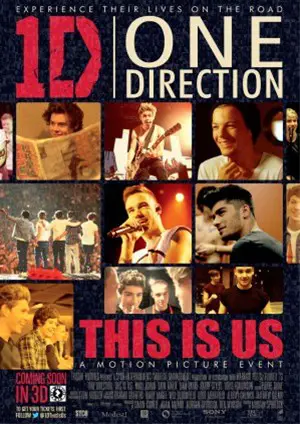ONE DIRECTION : THIS IS US filmposter.