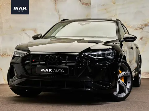 Audi e-tron S Quattro, pano, S sportstoelen, B&O, luchtv., ACC, topview, 22", keyless, HUD, privacy