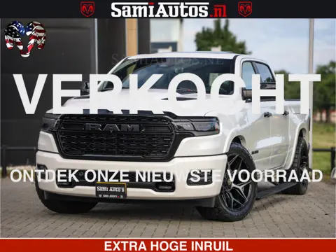 Dodge Ram Limited Night High Output 540HP 706Nm | Massage + Full Option | De Meest Luxe en Volle Pic