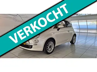 Fiat 500 C 1.4 Lounge elektrisch cabriodak/airco/half leder
