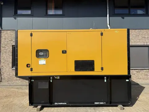 Caterpillar GEP150-1 Perkins 150 kVA Silent Noodstroom generatorset as New ! 2026 Year 155 hours XXL