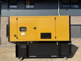 Caterpillar GEP150-1 Perkins 150 kVA Silent Noodstroom generatorset as New ! 2026 Year 155 hours XXL