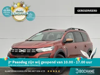Dacia Jogger 1.6 Hybrid 140 Extreme 7p. | Automaat | Navigatie | Achteruitrijcamera | Climate Contro