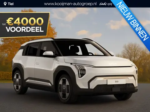 Kia EV3 Air 58.3 kWh €32.995,- RIJKLAAR! Nu €4.000,- voordeel! Nu extra scherp geprijsd!