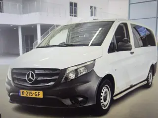 Mercedes-Benz Vito Tourer 116 CDI Pro Lang automat 9 MARGE pkw brief airco ex overheid 2-zitplaatsen