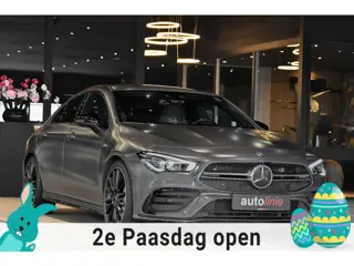 Mercedes-Benz CLA-klasse AMG 35 4MATIC Aero. Schaal, Perf Stuur, Burm, Keyless, Camera, CarPlay, Sfe