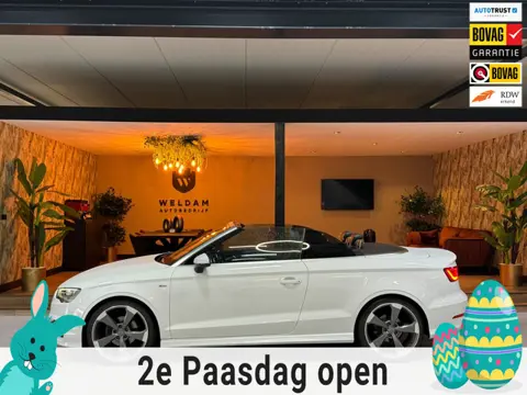 Audi A3 Cabriolet 1.4 TFSI CoD Ambition Sport Edition NAP Garantie NekVW StoelVW Leder Cruise Navi C