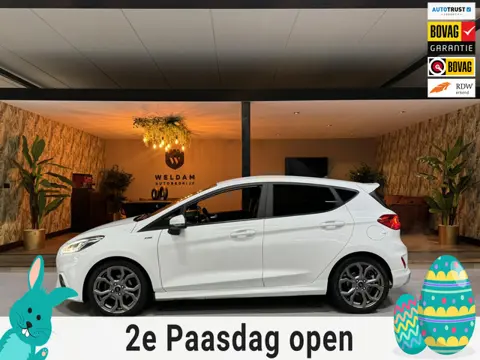 Ford Fiesta 1.0 EcoBoost St Line Garantie Carplay StoelVW Cruise Navi Clima Led Lane Dab Rijklaar